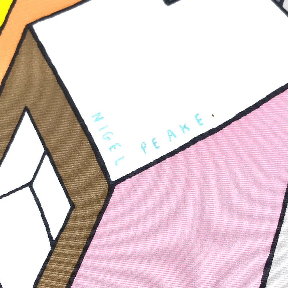 HERMES scarf silk multicolor Shawl Stole / Shawl Carre 140 Women Used | AlmaBagz