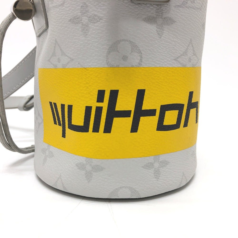 LOUIS VUITTON Shoulder Bag M44631 Monogram canvas White x gray White monogram chalk nano | AlmaBagz - Image 4