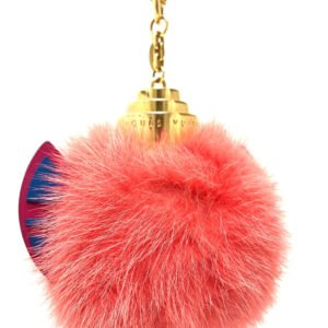 LOUIS VUITTON key ring M65143 fur pink totem | AlmaBagz