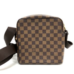 LOUIS VUITTON Shoulder Bag  N41442 Damier canvas Brown Damier Olaf PM Women Used | AlmaBagz