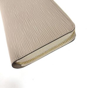 LOUIS VUITTON Long Wallet Purse M67805 Epi Leather beige Epi Zippy wallet mens Used | AlmaBagz