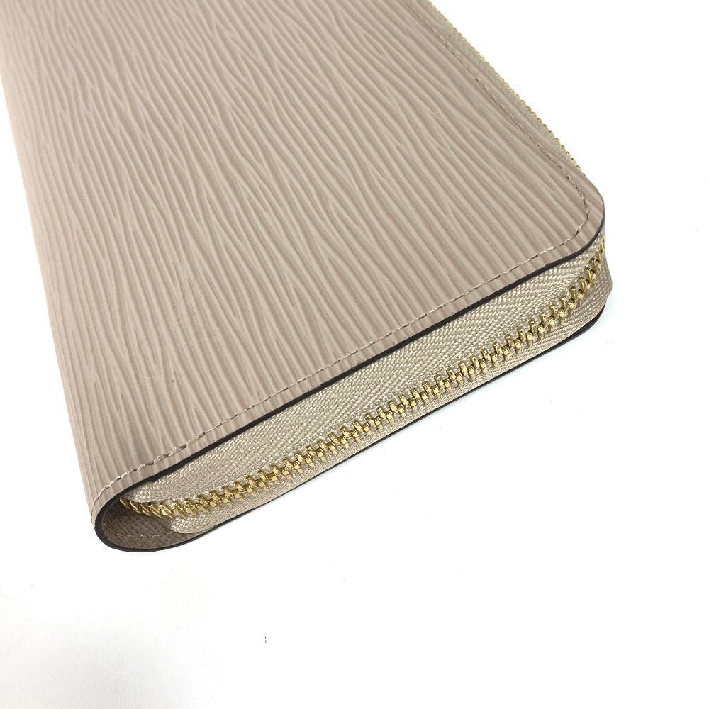LOUIS VUITTON Long Wallet Purse M67805 Epi Leather beige Epi Zippy wallet mens Used | AlmaBagz