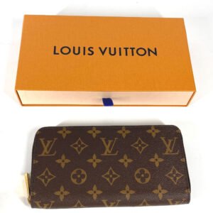 LOUIS VUITTON Long Wallet Purse M41895 Monogram canvas Brown Monogram Zippy wallet Women Used | AlmaBagz