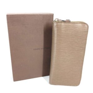 LOUIS VUITTON Long Wallet Purse M60967 Epi Leather Brown Epi Zippy Wallet Vertical mens Used | AlmaBagz