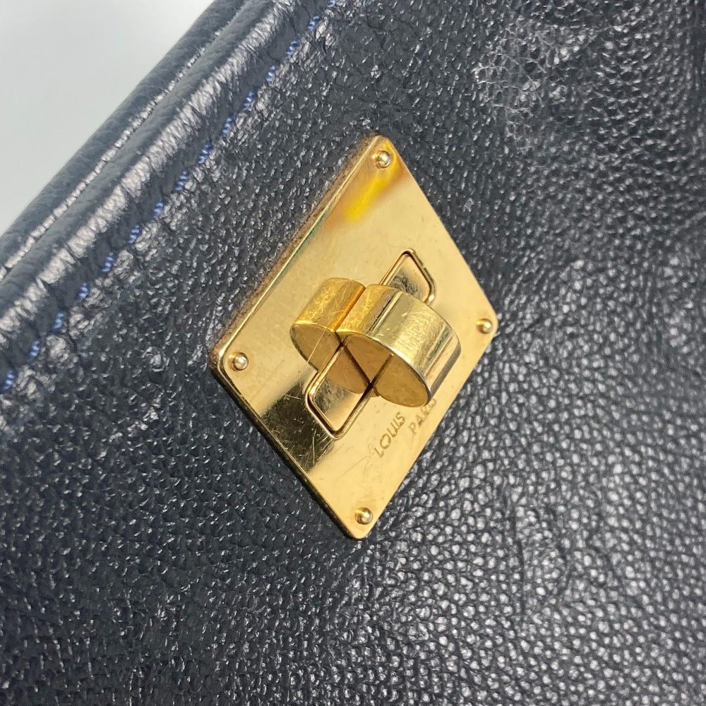 LOUIS VUITTON Shoulder Bag M40517 Monogram Ann Platt Leather Navy Monogram Ann Platt Citadine PM | AlmaBagz - Image 11