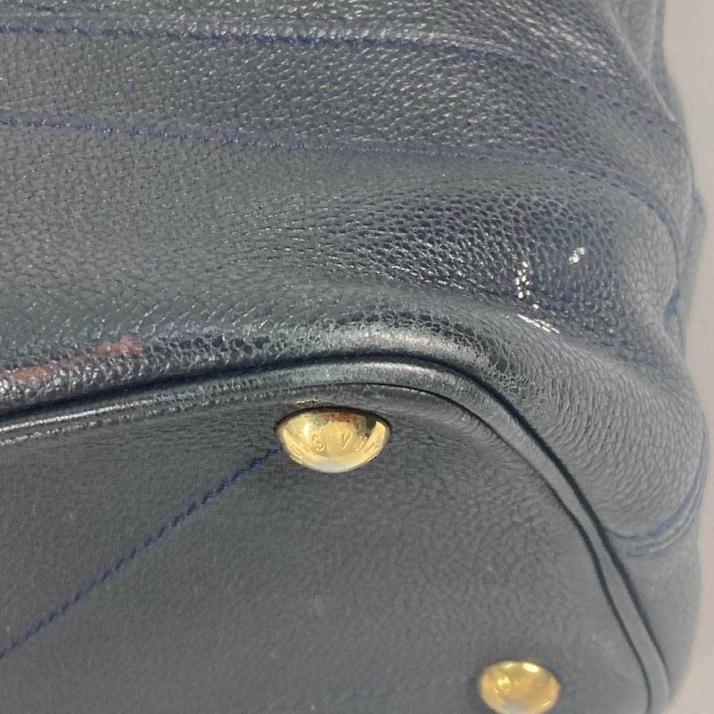 LOUIS VUITTON Shoulder Bag M40517 Monogram Ann Platt Leather Navy Monogram Ann Platt Citadine PM | AlmaBagz - Image 6