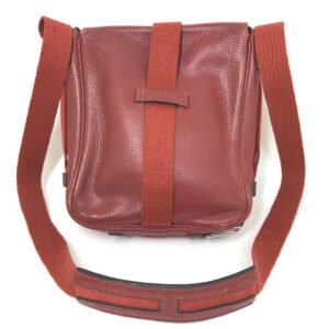 HERMES Shoulder Bag Taurillon Clemence Red Crossbody bag Tibet PM Women Used | AlmaBagz