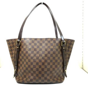 LOUIS VUITTON Shoulder Bag N41108  Damier canvas Brown Damier Hippo Rivington | AlmaBagz