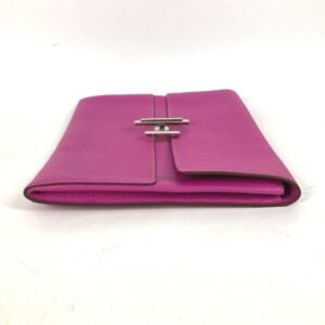 HERMES Clutch bag Shave pink flap cinematic Women Used | AlmaBagz