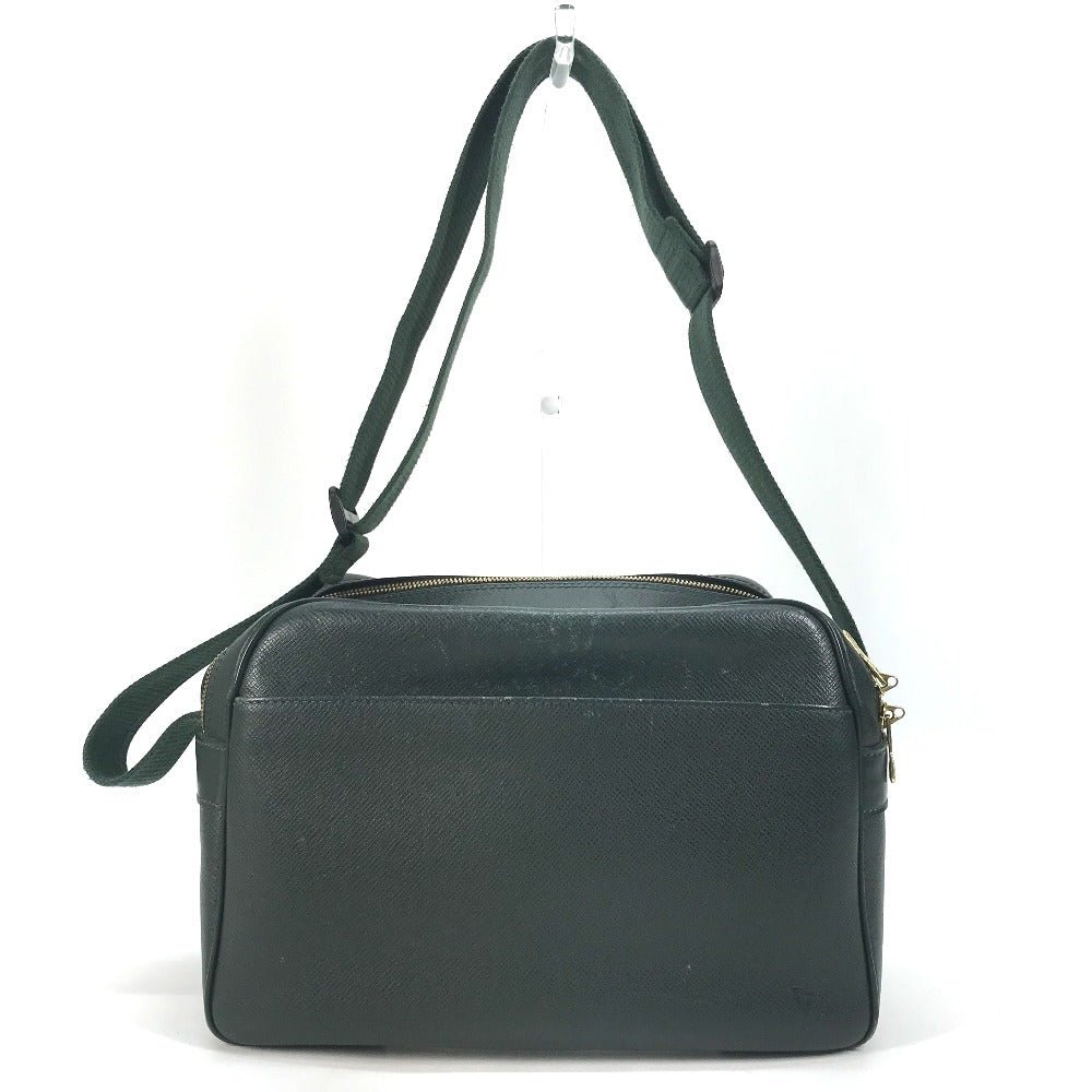 LOUIS VUITTON Shoulder Bag M30154 Taiga Leather green Taiga Reporter PM | AlmaBagz - Image 15