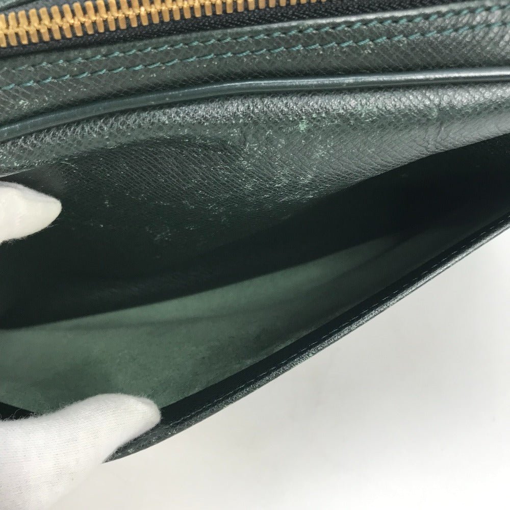 LOUIS VUITTON Shoulder Bag M30154 Taiga Leather green Taiga Reporter PM | AlmaBagz - Image 14