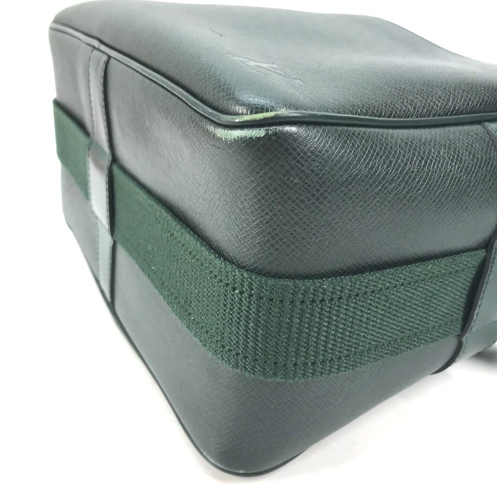 LOUIS VUITTON Shoulder Bag M30154 Taiga Leather green Taiga Reporter PM | AlmaBagz - Image 7