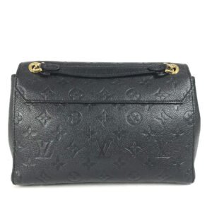 LOUIS VUITTON Shoulder Bag M44151 Monogram Ann Platt Leather black Monogram Ann Platt Vavan PM | AlmaBagz