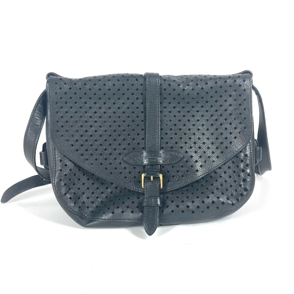 LOUIS VUITTON Shoulder Bag M94072 Calf leather black Perfo Flore Saumur30 | AlmaBagz - Image 9
