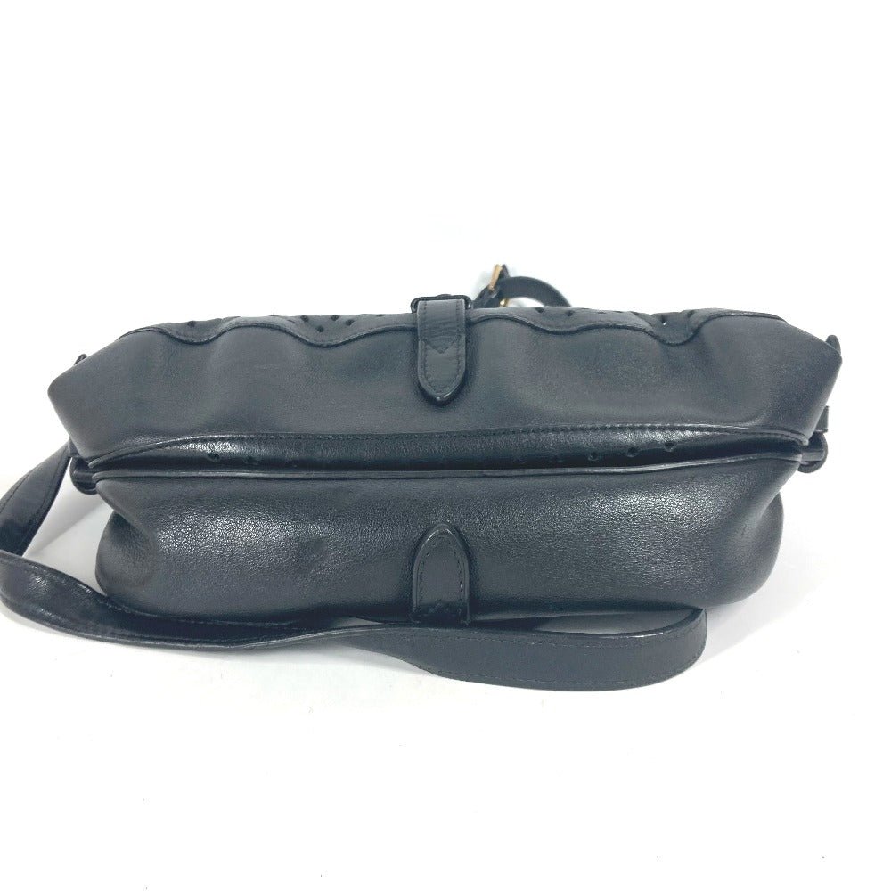 LOUIS VUITTON Shoulder Bag M94072 Calf leather black Perfo Flore Saumur30 | AlmaBagz - Image 2