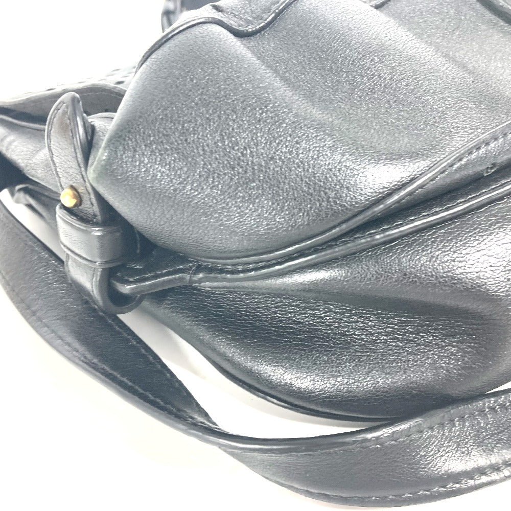 LOUIS VUITTON Shoulder Bag M94072 Calf leather black Perfo Flore Saumur30 | AlmaBagz - Image 3