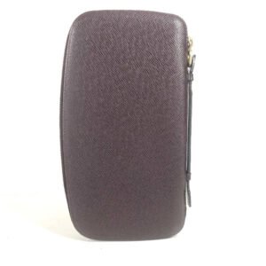 LOUIS VUITTON Long Wallet Purse M30656 Taiga Leather wine-red Taiga Organizer Atoll mens Used | AlmaBagz