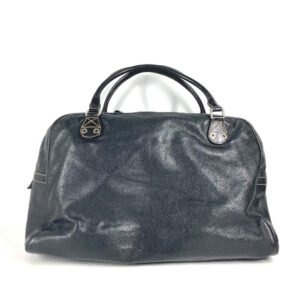 GUCCI Boston Duffel bag Travel bag Duffle bag Bag Travel bag Shoulder Bag logo leather 201847 black mens Used | AlmaBagz