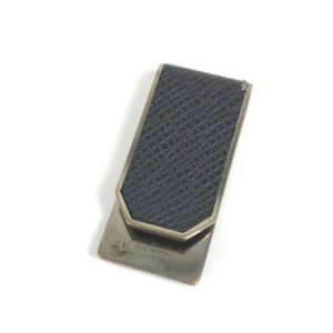 LOUIS VUITTON Money clip M00271 Taiga Leather, Metal black Taiga Pance Abbie Neo LV Club mens Used | AlmaBagz