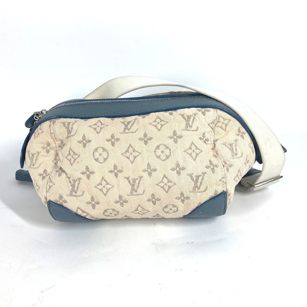 LOUIS VUITTON Shoulder Bag M40706 Monogram denim blue Monogram denim Pochette round | AlmaBagz - Image 16