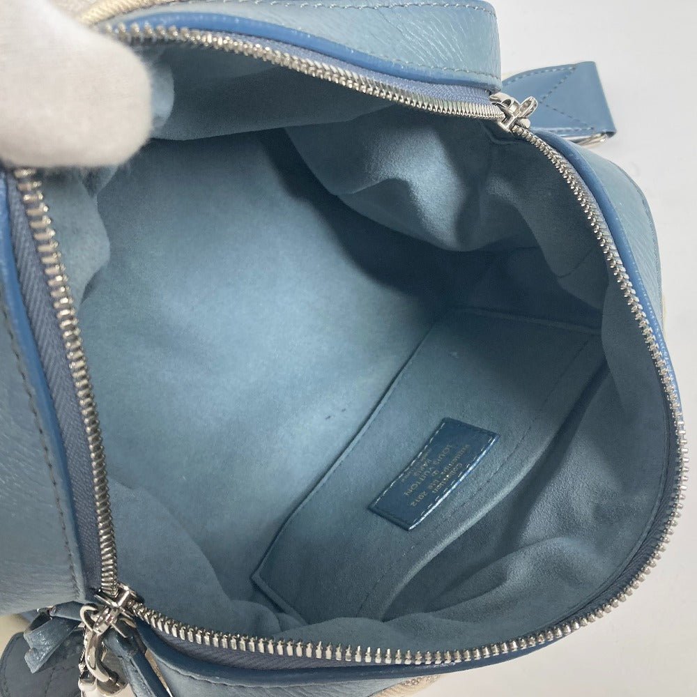 LOUIS VUITTON Shoulder Bag M40706 Monogram denim blue Monogram denim Pochette round | AlmaBagz - Image 12