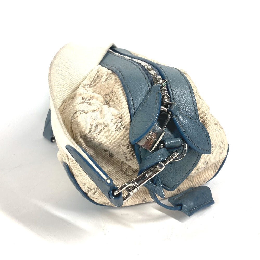 LOUIS VUITTON Shoulder Bag M40706 Monogram denim blue Monogram denim Pochette round | AlmaBagz - Image 2