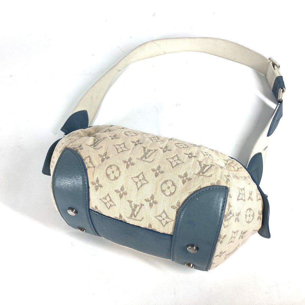 LOUIS VUITTON Shoulder Bag M40706 Monogram denim blue Monogram denim Pochette round | AlmaBagz - Image 5