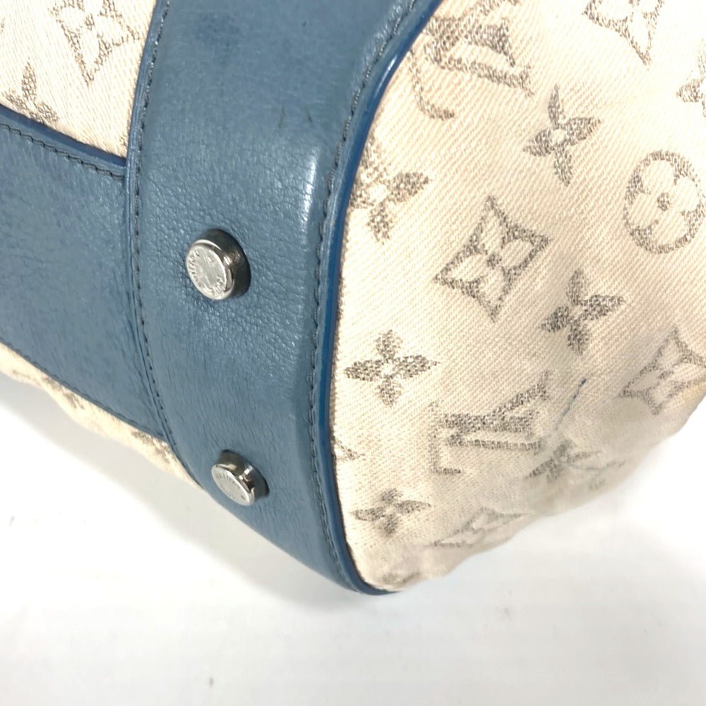 LOUIS VUITTON Shoulder Bag M40706 Monogram denim blue Monogram denim Pochette round | AlmaBagz - Image 8