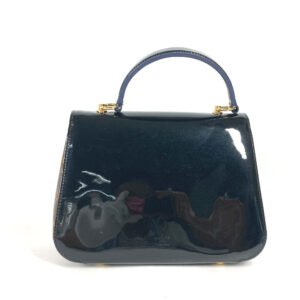 LOUIS VUITTON Handbag M53353 Patent Leather, Monogram Canvas black Monogram Cherry wood PM Women Used | AlmaBagz