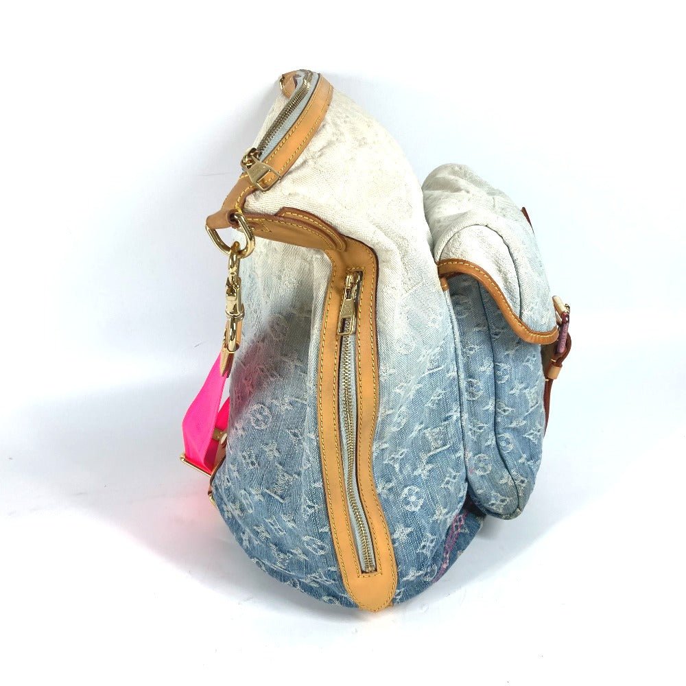 LOUIS VUITTON Shoulder Bag M93184 Monogram denim blue Monogram Denim Gradient Sunburst PM | AlmaBagz - Image 3