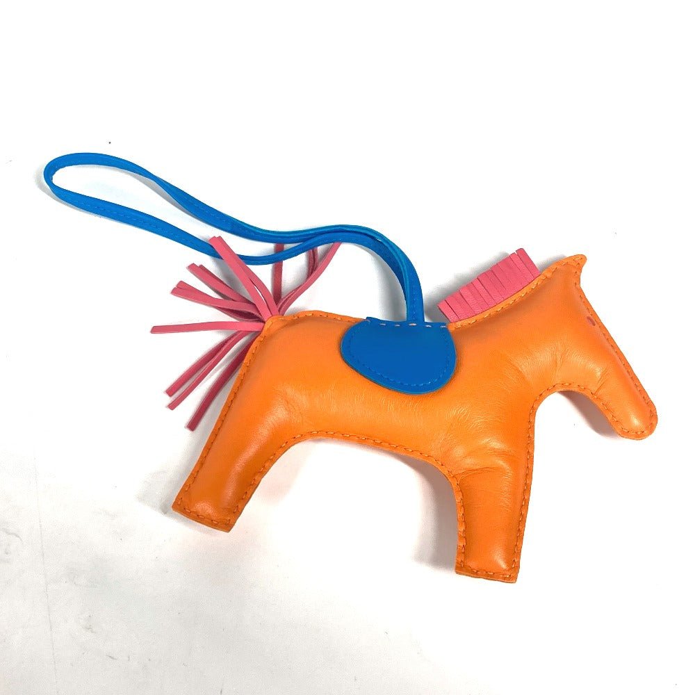 HERMES charm Anyo Miro blue Bag charm Rodeo GM Women Used | AlmaBagz