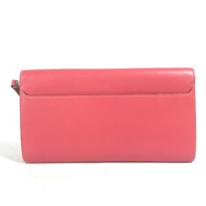 HERMES Clutch bag Vota De Lacto pink Sac Clutch Good Lock Women Used | AlmaBagz
