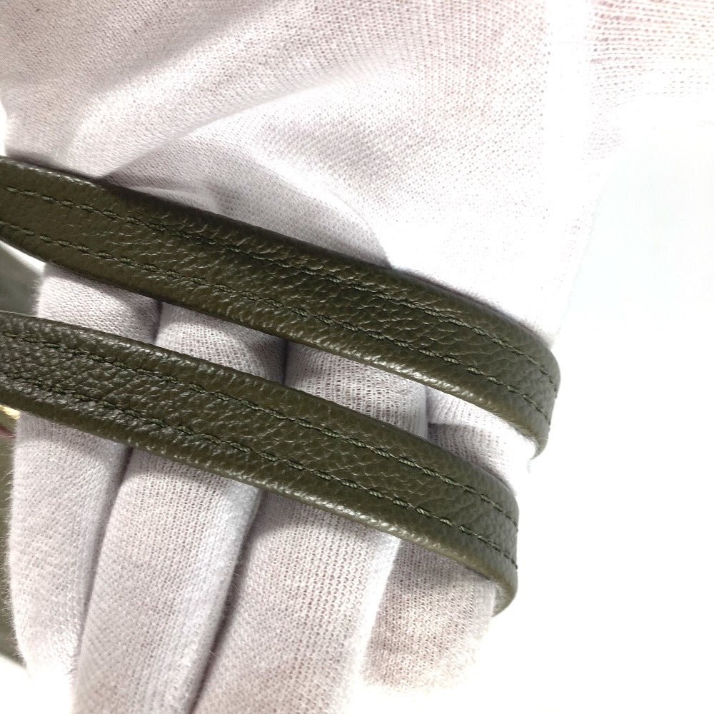 LOUIS VUITTON Shoulder Bag M43669 Monogram Ann Platt Leather khaki Monogram Ann Platt Ponty PM Women Used | AlmaBagz - Image 4