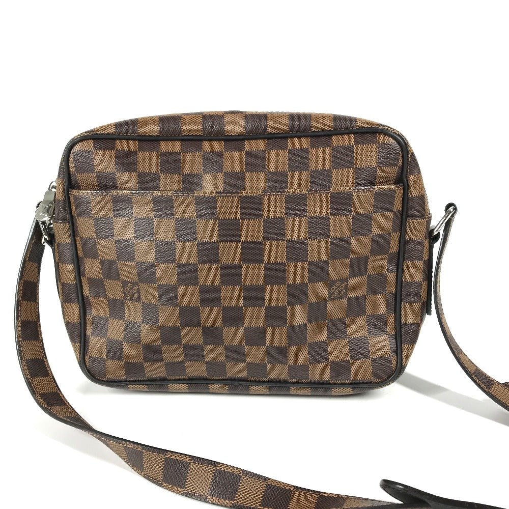 LOUIS VUITTON Shoulder Bag N42704 Damier canvas Brown Damier Dinos Chapman NilPM mens Used | AlmaBagz