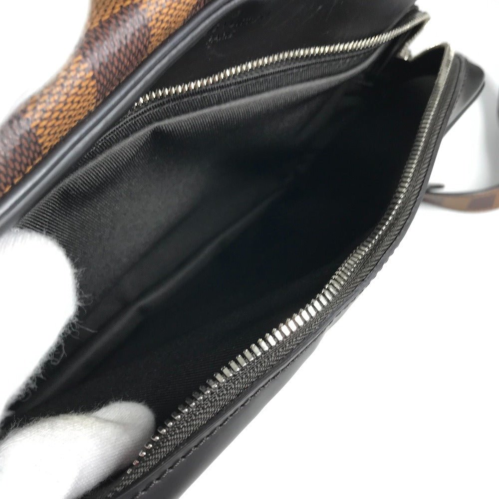 LOUIS VUITTON Shoulder Bag N42704 Damier canvas Brown Damier Dinos Chapman NilPM mens Used | AlmaBagz - Image 5