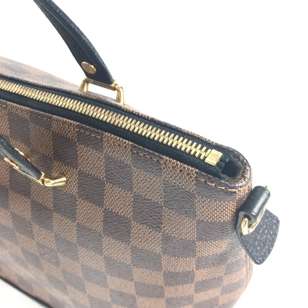 LOUIS VUITTON Shoulder Bag N41014 Damier canvas, leather black Damier Hyde Park Women Used | AlmaBagz - Image 9