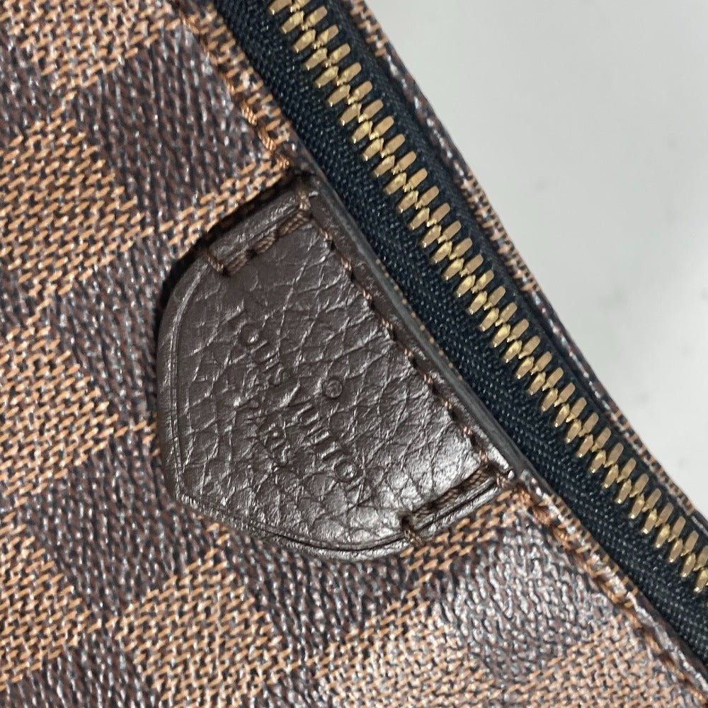 LOUIS VUITTON Shoulder Bag N41014 Damier canvas, leather black Damier Hyde Park Women Used | AlmaBagz - Image 10