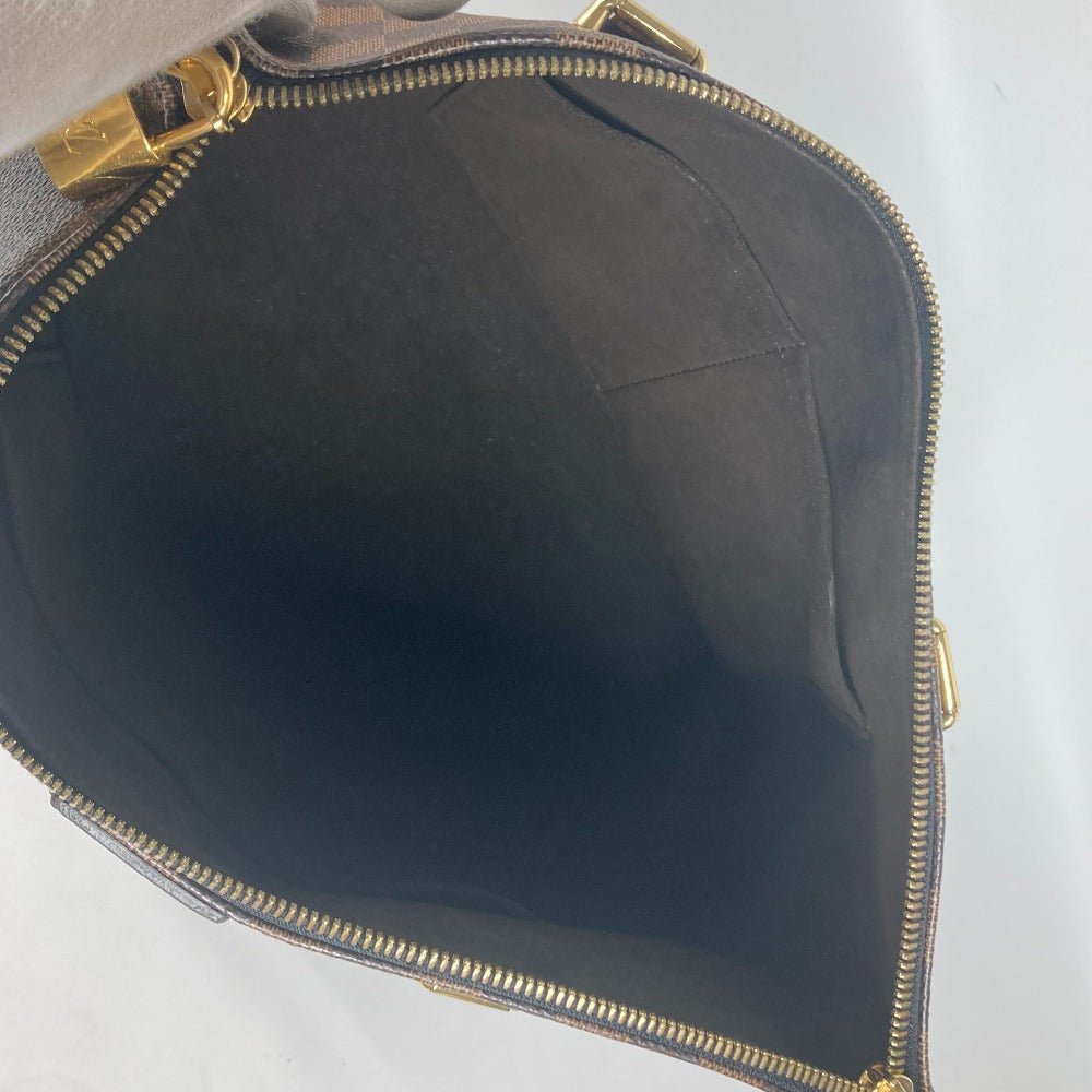 LOUIS VUITTON Shoulder Bag N41014 Damier canvas, leather black Damier Hyde Park Women Used | AlmaBagz - Image 11