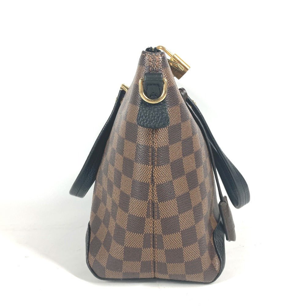 LOUIS VUITTON Shoulder Bag N41014 Damier canvas, leather black Damier Hyde Park Women Used | AlmaBagz - Image 2