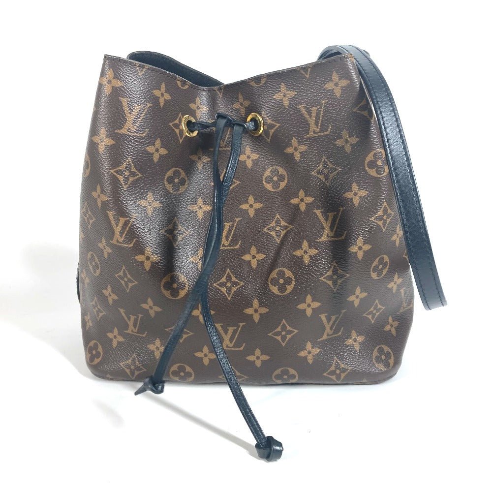LOUIS VUITTON Shoulder Bag M44020 Monogram canvas black Monogram Neonoe | AlmaBagz - Image 16