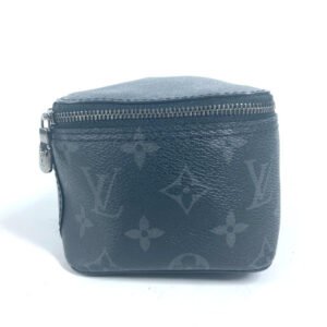 LOUIS VUITTON Pouch M44697 Monogram Eclipse Canvas black Monogram Eclipse Cube de Langemont PM | AlmaBagz