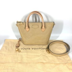 LOUIS VUITTON Handbag M90167 Monogram Vernis beige Monogram Vernis Montebello PM | AlmaBagz