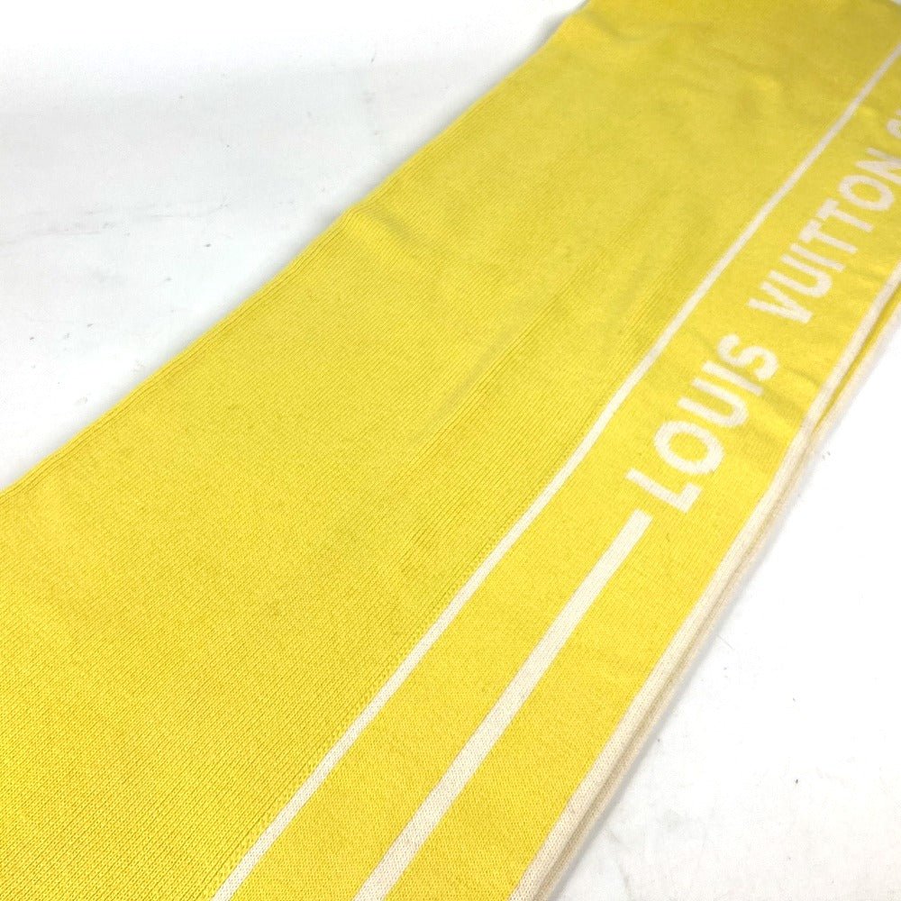 LOUIS VUITTON Scarf Cotton, Cashmere yellow LVCUP Louis Vuitton Cup logo | AlmaBagz - Image 3