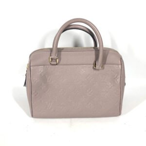 LOUIS VUITTON Handbag M44068 Monogram Ann Platt Leather gray Monogram Ann Platt Speedy bandouliere 25 | AlmaBagz