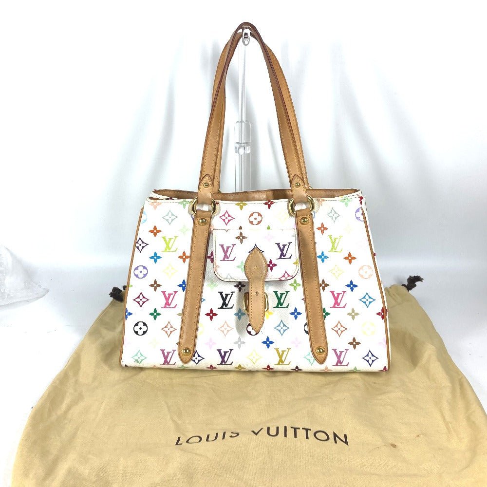 LOUIS VUITTON Shoulder Bag M40094 Monogram multicolor canvas white Monogram multicolor Aurelia MM | AlmaBagz - Image 13