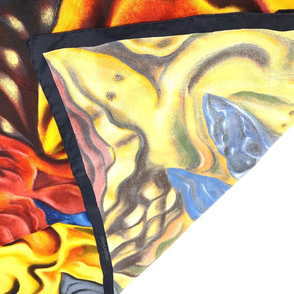 LOUIS VUITTON scarf silk black Sandro Chia | AlmaBagz - Image 12