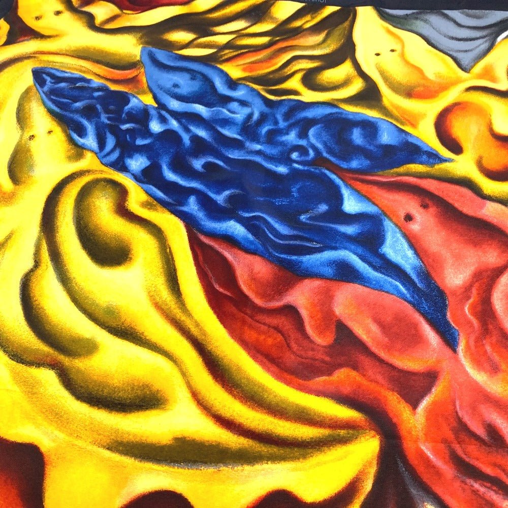 LOUIS VUITTON scarf silk black Sandro Chia | AlmaBagz - Image 5