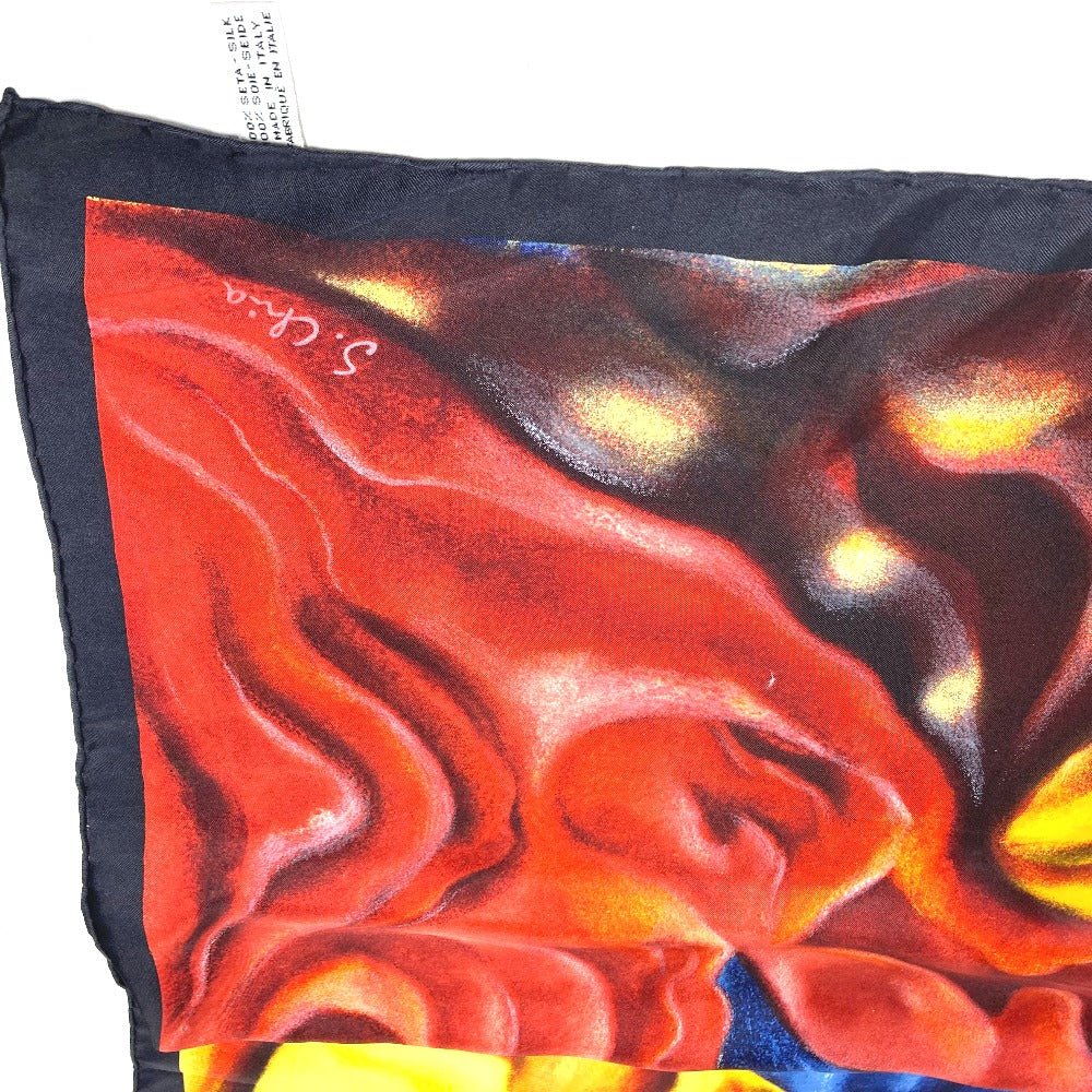 LOUIS VUITTON scarf silk black Sandro Chia | AlmaBagz - Image 7