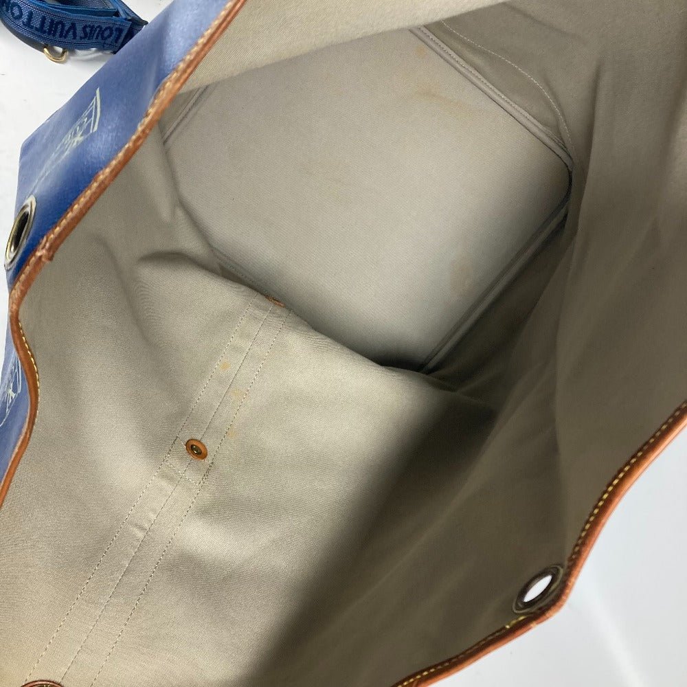 LOUIS VUITTON Shoulder Bag A24014 PVC blue Vuitton cup Sac Marine Bandouliere | AlmaBagz - Image 11