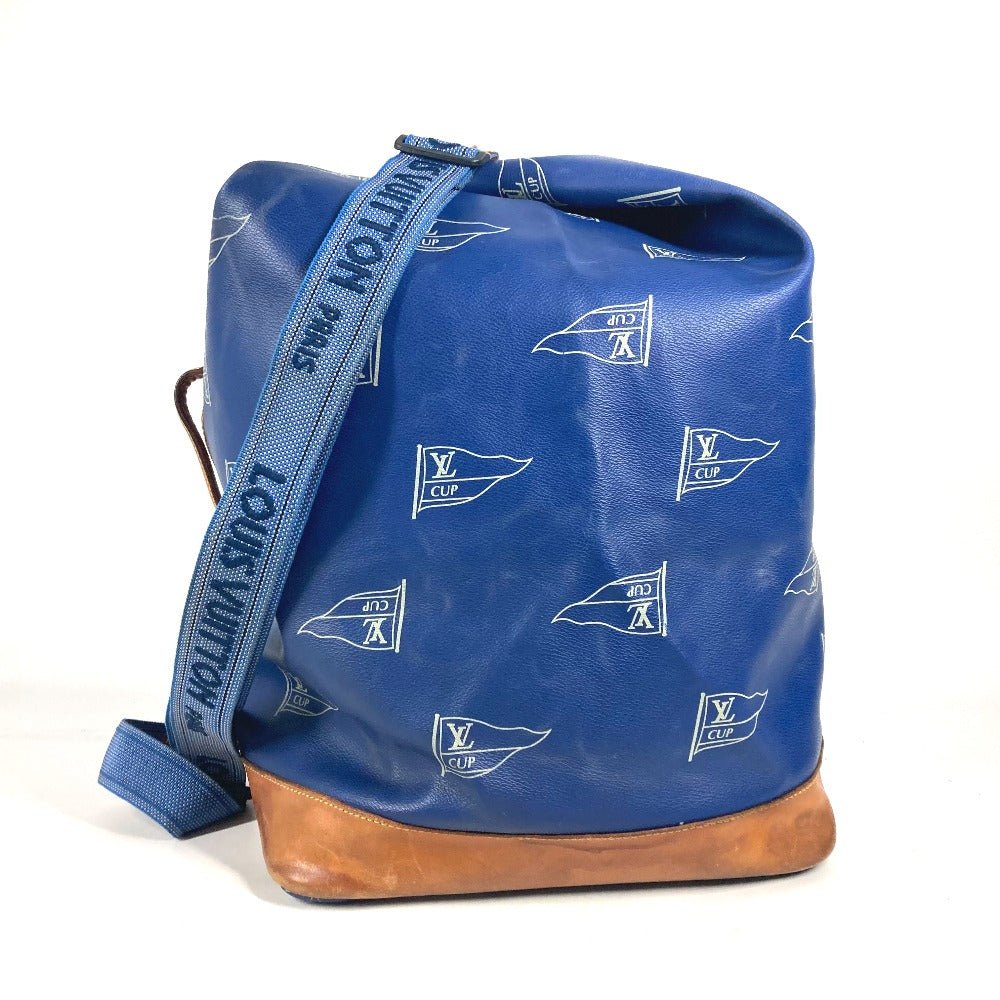 LOUIS VUITTON Shoulder Bag A24014 PVC blue Vuitton cup Sac Marine Bandouliere | AlmaBagz - Image 2